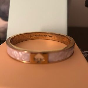 Kate Spade Gold and Cream Bracelet